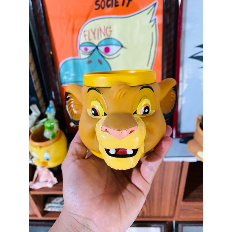 แก้วน้ำ Vintage  Lion King Mug 1992 ราคา 450บาท #thelionking