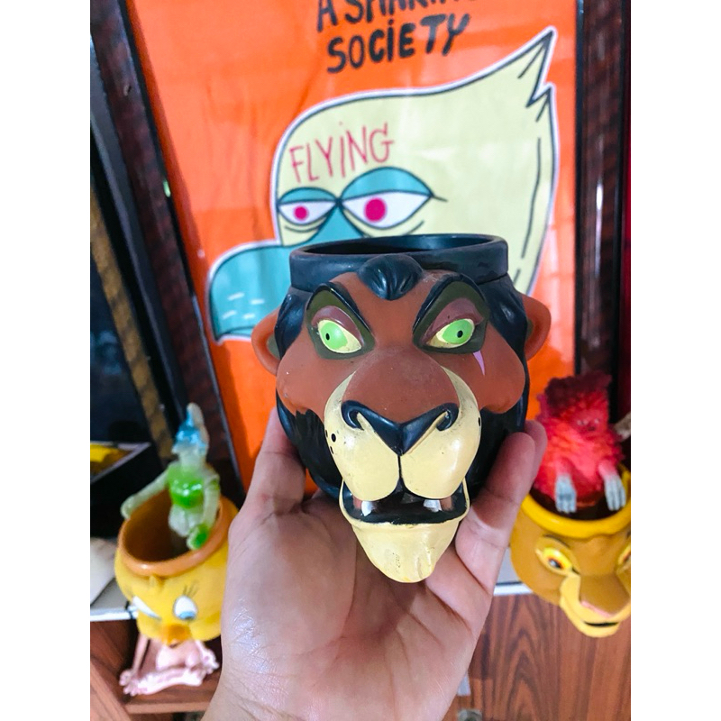 แก้วน้ำ Vintage  Lion King Mug 1992 ราคา 450บาท #thelionking