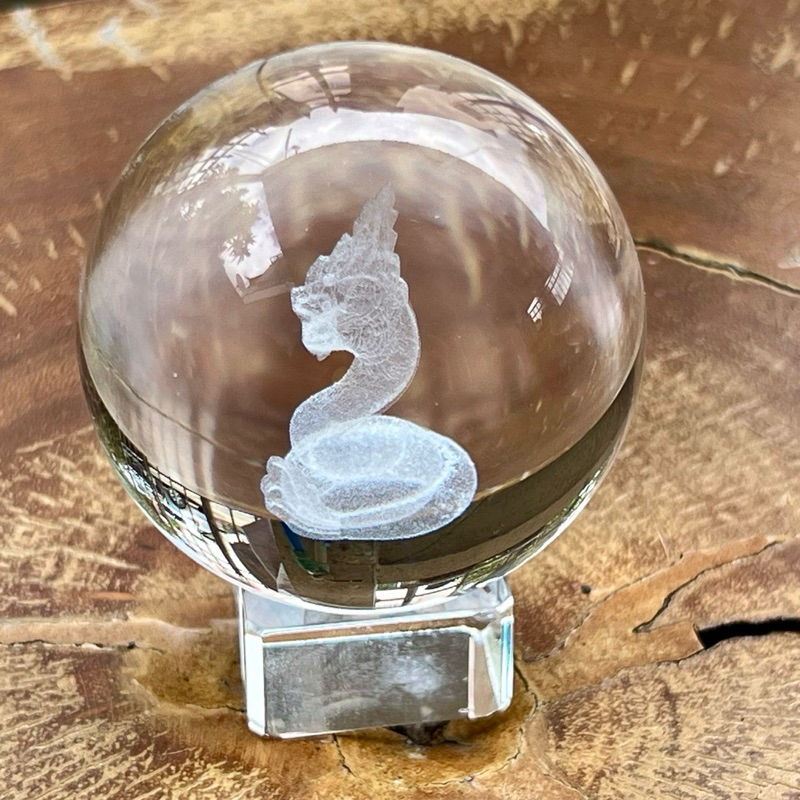 พญานาค ในลูกแก้ว เสริมศิริมงคลและปกป้องคุ้มครอง - รูปที่ 2