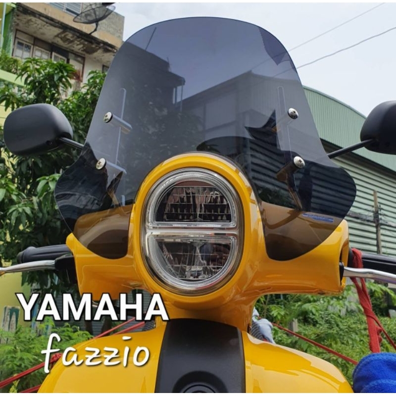 ชิว​หน้า​ YAMAHA​ fazzio (พร้อมชุดขายึด)​