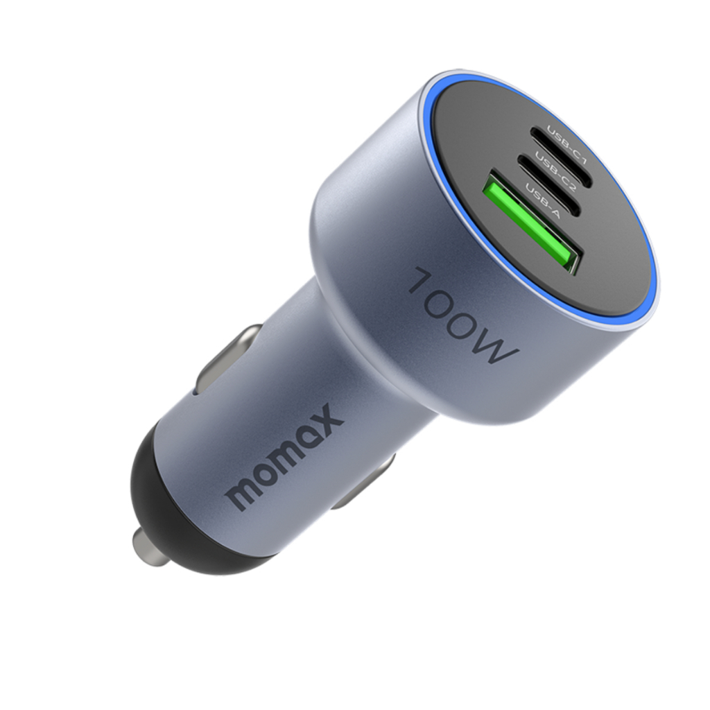 Momax MoVe 100W 3-Port Car Charger (UC17)