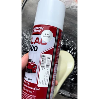 PYLAC1000 รองพื้นเงิน 232 สีสเปรย์ไพแลค สีเงิน สีบรอน สีบอน สีรองพื้น สีพ่นรถ ซ่อมสีรถ สีพ่นล้อ