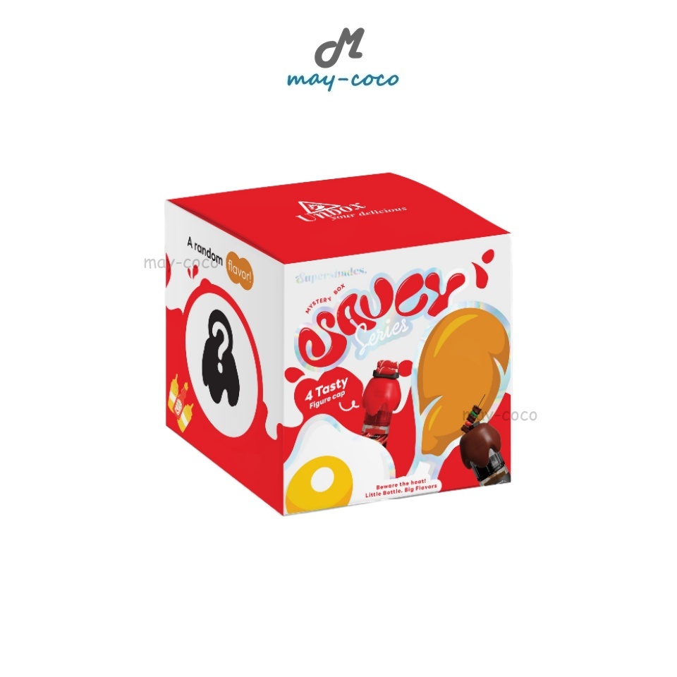 Free Gift กล่องจุ่ม SuperShades Mystery Box กล่องจุ่มหัวจุกลิป ลิปซอส หัวจุกลิป น่ารัก คละลาย