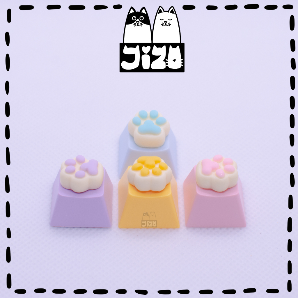 Keycap Cat foot ปุ่มกดคีย์บอร์ด อุ้งเท้าแมว พร้อมส่ง🇹🇭