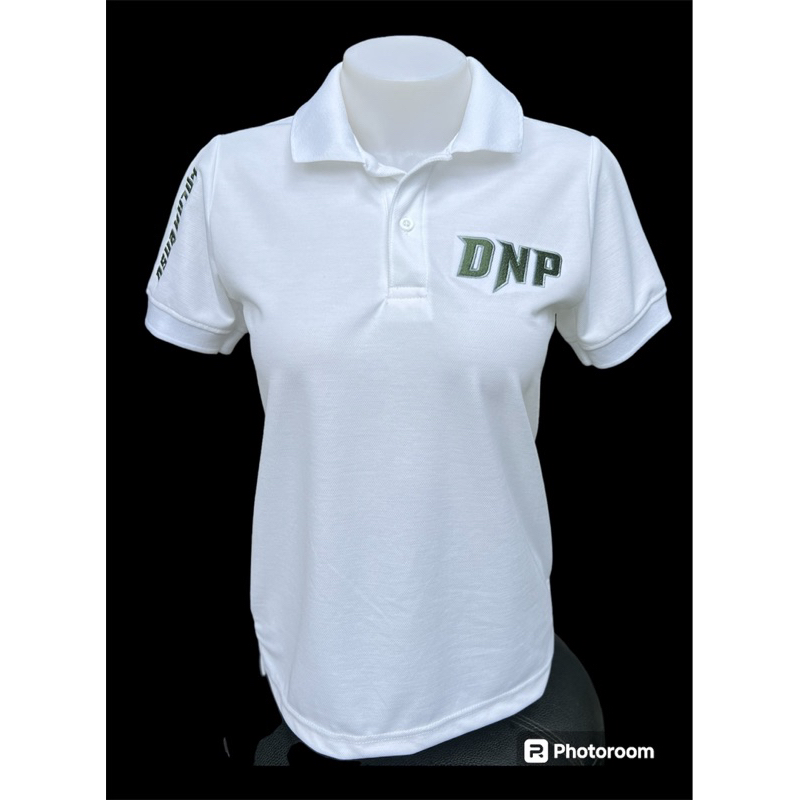 เสื้อโปโลสีขาวกรมอุทยาน