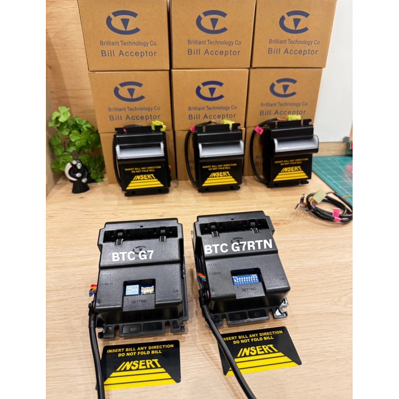 ตัวรับธนบัตร BTC G7RTN SLOT (รุ่นรองท็อป) ตัวรับแบงค์