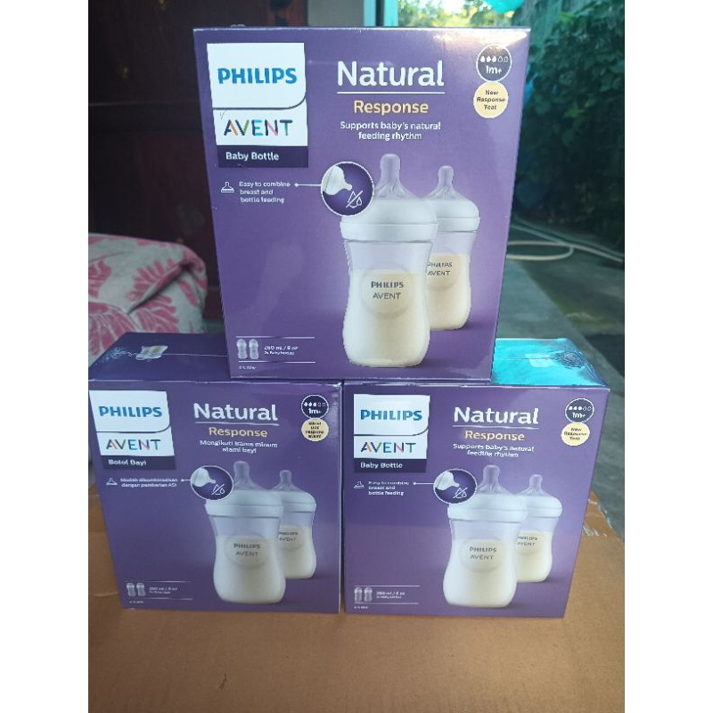 ขวดนม AVENT โฉมใหม่ 9ออนซ์ ไม่ดูดไม่ไหล แพ็คคู่ 2ขวด ของแท้100%