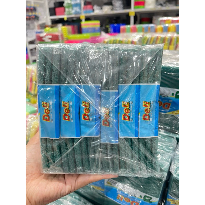 สก๊อตไบรท์ Deli เดลี่-ไบรท์ ล้างจาน ฟองน้ำ ฝอยขัดหม้อ รูปที่ 3