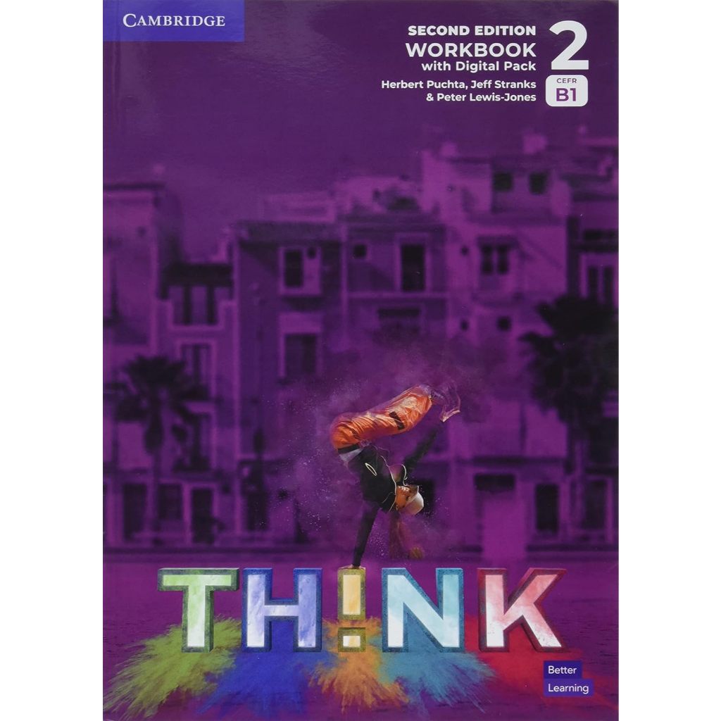 DKTODAY หนังสือแบบฝึกหัด THINK 2:WB WITH DIGITAL PK (2ED)