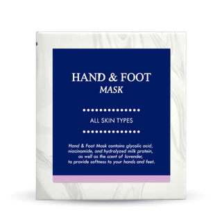 ไทยครีม มาส์กมือเท้า aha mask ครีมพอก มาส์กเท้า thaicream hand & foot mask ส้นเท้าแห้ง thai cream