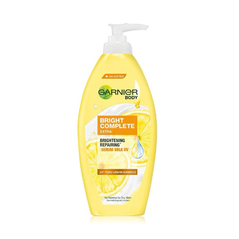 Garnier การ์นิเย่ บอดี้โลชั่น ไบร์ท คอมพลีท เอ็กซ์ตร้า เซรั่ม มิลค์ 400มล