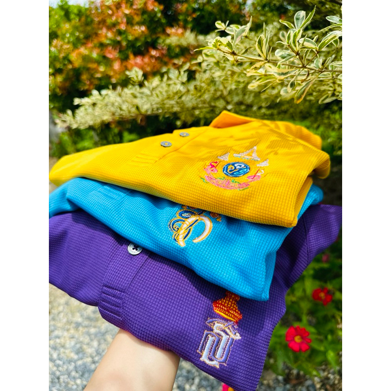 เสื้อโปโล โพลิเเกน พร้อมปัก โลโก้