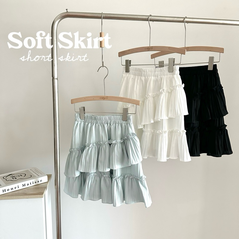 conycolours | Soft Skirt กระโปรงระบาย