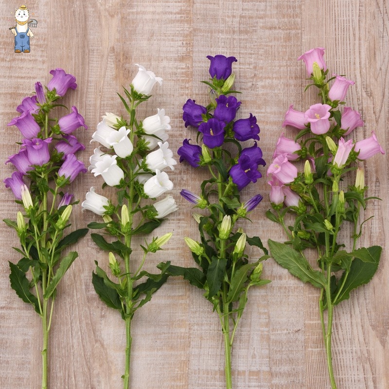 150เมล็ด เม็ดพันธุ์ เบลล์ฟลาวเวอร์ บอนสี บรรจุ สีผสม Bellflower Seeds Flower Seeds ปลูกง่าย อัตราการงอกสูง - รูปที่ 4