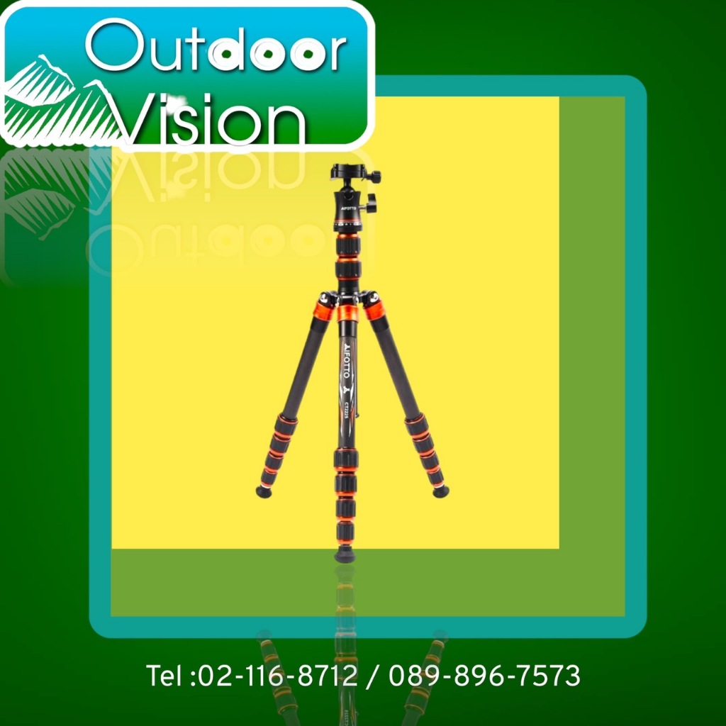 ขาตั้งกล้อง AIFOTTO CT2225+BH25 Professiona camera Tripod (Carbon Fiber)