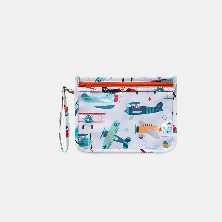 Alan Hops กระเป๋าใสเอนกประสงค์ รุ่น Daily Buddy Strap ลาย Flying Felix