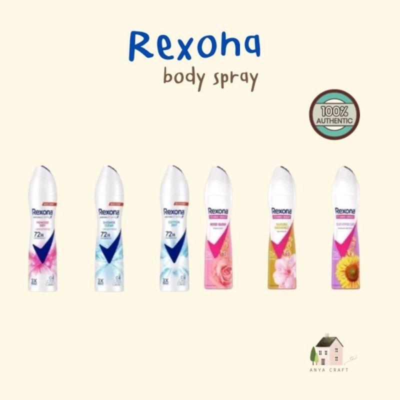 [A014] Rexona body spray 135 ml