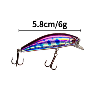 เหยื่อตกปลา เหยื่อปลอม อุปกรณ์ตกปลา เหยื่อปลั๊ก Fishing Lure Plastic Bait Lure For Fishing 3D Eyes