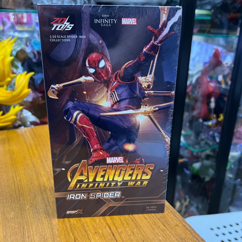 แท้พร้อมส่งจากไทย Model Ironspider man ZDTOYS สูง 14-15เซ็น