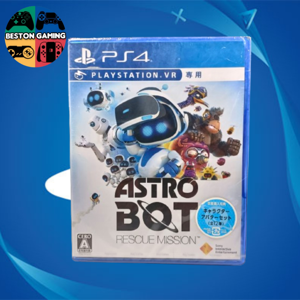 PS4 แผ่น ps4 astro bot มือ 1 โซน 2 ญี่ปุ่น