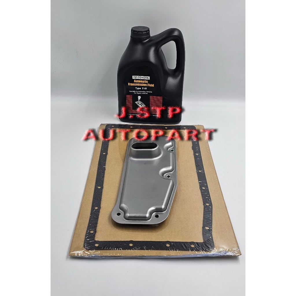 SET กรองน้ำมันเกียร์ออโต้+น้ำมันเกียร์ สำหรับ TOYOTA VIGO ,FORTUNER เครื่อง2.5/3.0 ปี 2004-2014