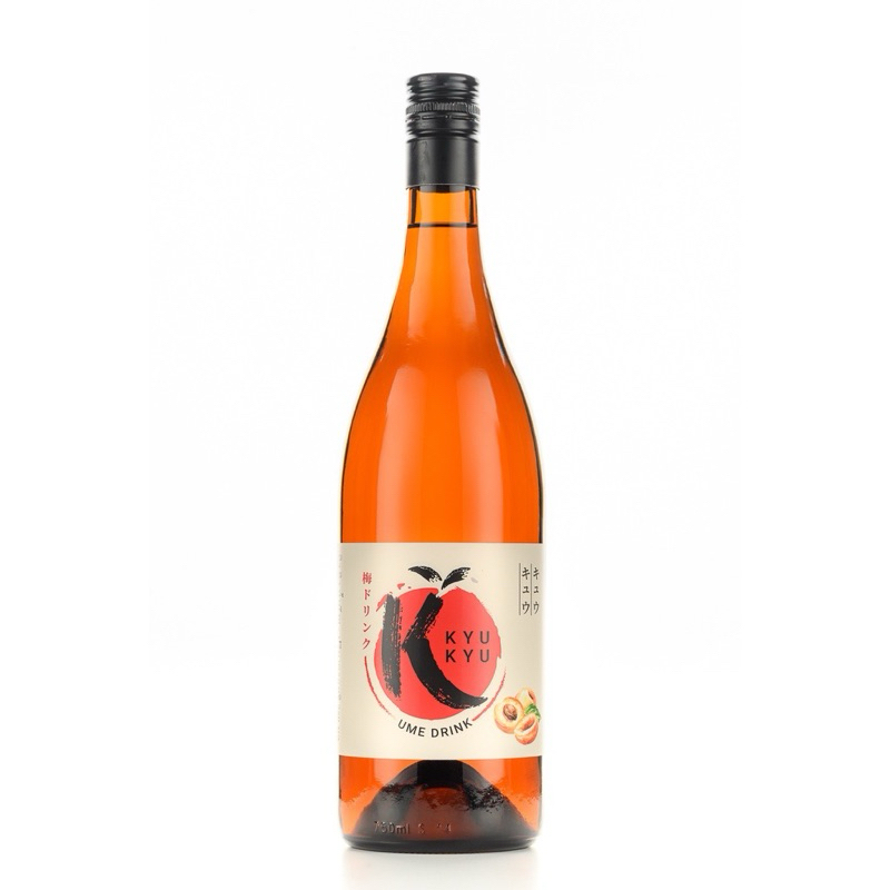 คิวคิว น้ำบ๊วยเข้มข้น ไม่มีแอลกอฮอล์ ขนาด 750 มล. น้ำบ๊วย น้ำผลไม้ Kyu Kyu Umeshu Drinks