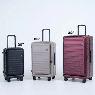 กระเป๋าเดินทาง รุ่น WANDER TRUNK ดีไซน์ใหม่ ทรงถัง คล่องตัว แบรนด์ BAGGAGE LUGGAGE [รับประกัน 3 ปี]