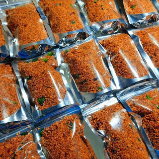 น้ำพริกอบกรอบ / นรก 49บาท ( ถูก อร่อย ทำเอง ) มี 9 รสชาติ ใส่ถุงซิปล็อค ขนาด 100g.