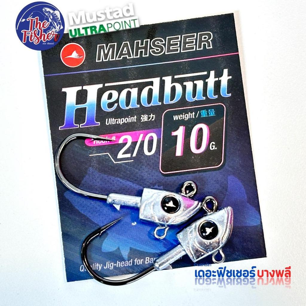 A04 Mahseer หัวจิ๊ก Headbutt เบ็ด Mustad ULTRAPOINT