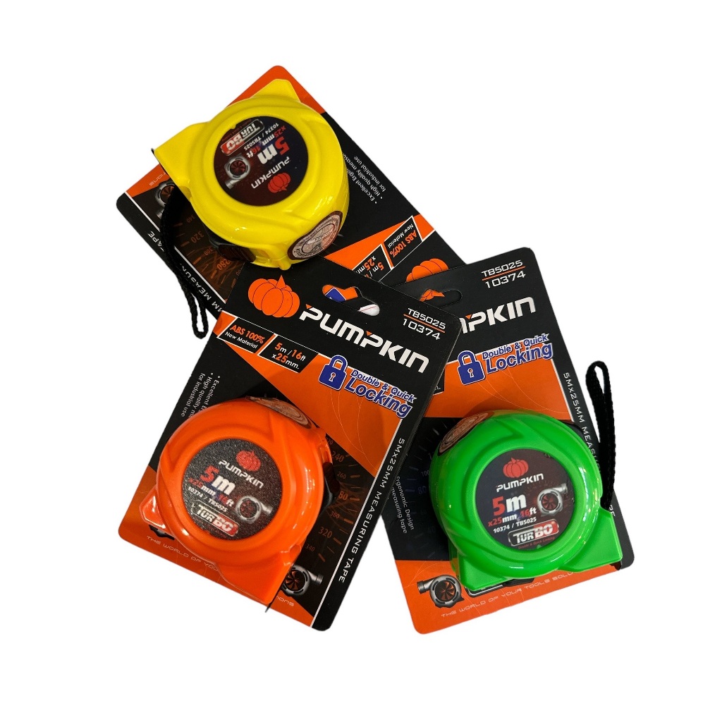 PUMPKIN ตลับเมตร Turbo 5 เมตร 7.5 เมตร | 10373 10374 10375 | เหมาะสำหรับช่างมืออาชีพ สำหรับงานทั่วไป ราคา ถูกที่สุด ดีลบีเคเค แกลเลอรีภาพที่ 4