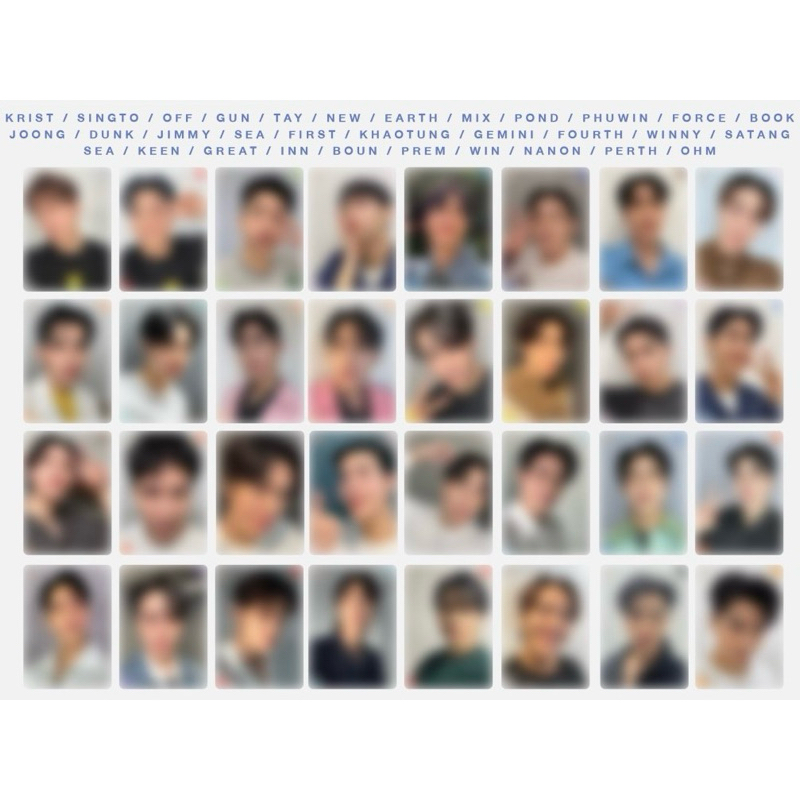 GMMTV Selfie Random Card