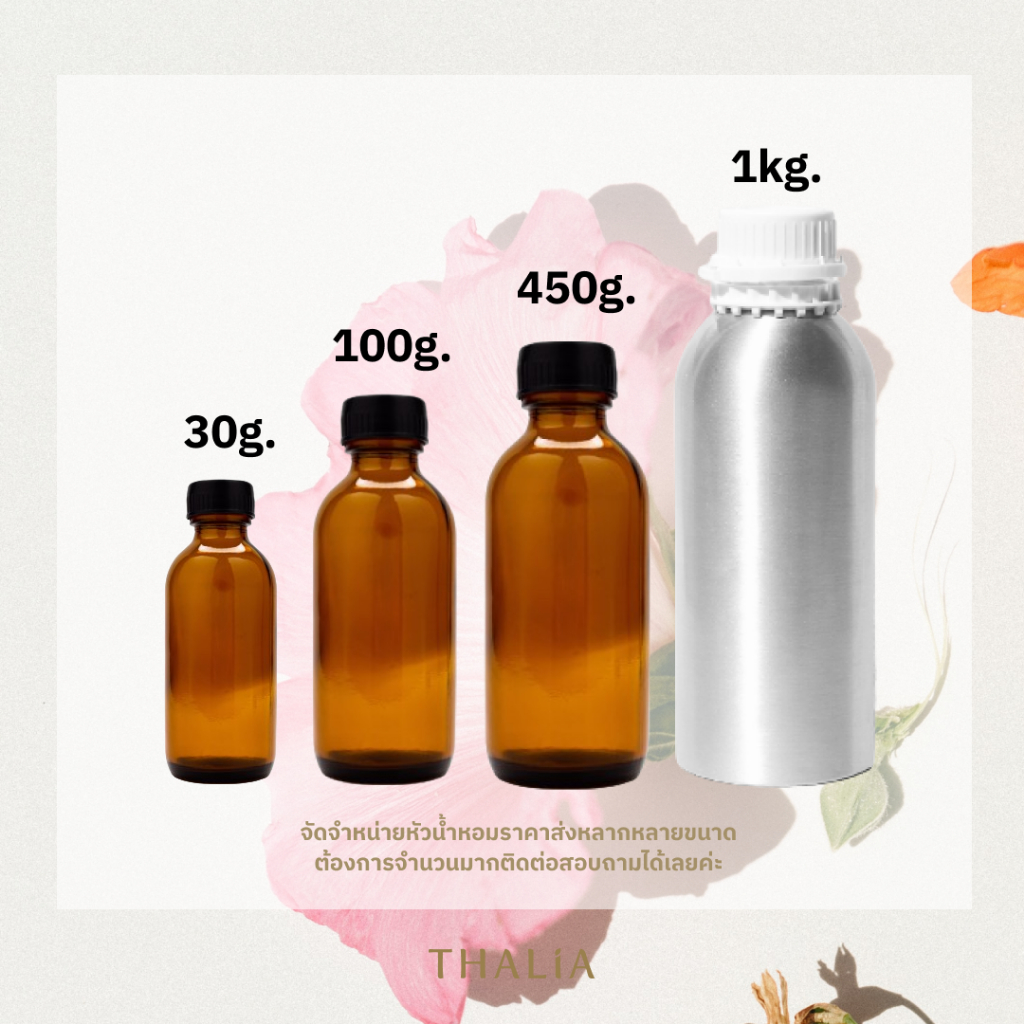 หัวน้ำหอมFragrance oil กลิ่น BERGAMOT (มะกรูด)