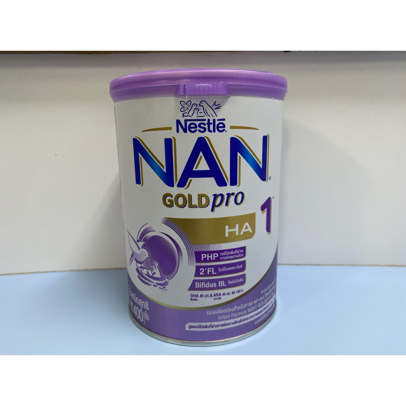 Nan goldpro HA 1 400g.พรีออเดอร์ 1 ลัง (12 กระป๋อง)