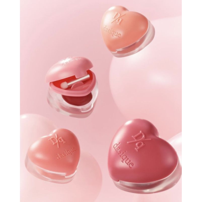 พร้อมส่งสีเดิม Dasique Souffle color pot พร้อมแปรงจิ๋ว Sweet heart collection