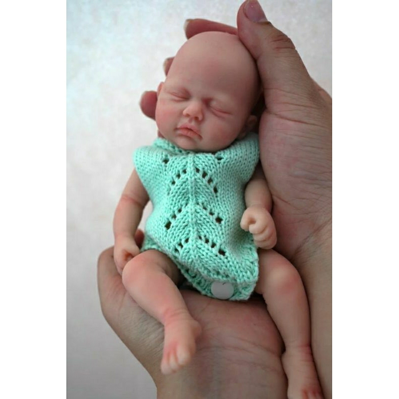 Baby Reborn ตุ๊กตาเด็กทารก ซิลิโคน ขนาด 7"