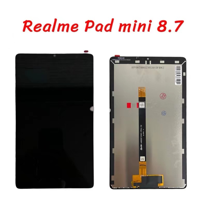 อะไหล่หน้าจอสัมผัสดิจิทัล LCD ขนาดเล็ก 8.70 นิ้ว แบบเปลี่ยน สําหรับ Realme Pad Mini RMP2105 RMP2106