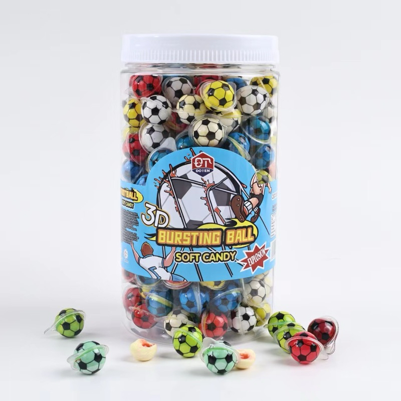 (200 ลูก) เยลลี่มินิ 3D จิ๋ว เยลลี่ลูกตา เนื้อหนึบหนับ (1 ชิ้น/2 กรัม) ชิ้นเล็กมินิ อร่อย สอดไส้ผลไม้ 6 รสชาติ - รูปที่ 3