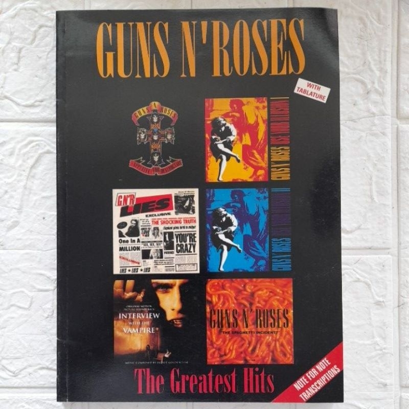 GUNS N'ROSES The Greatest Hits(หนังสือโน๊ตเพลง)