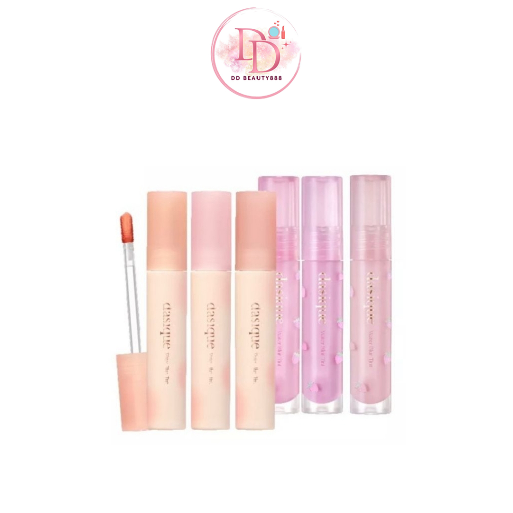 ลิปทิ้นท์ Dasique Water Blur Tint 3.2g เนื้อนุ่ม บางเบา ไม่ตกร่อง