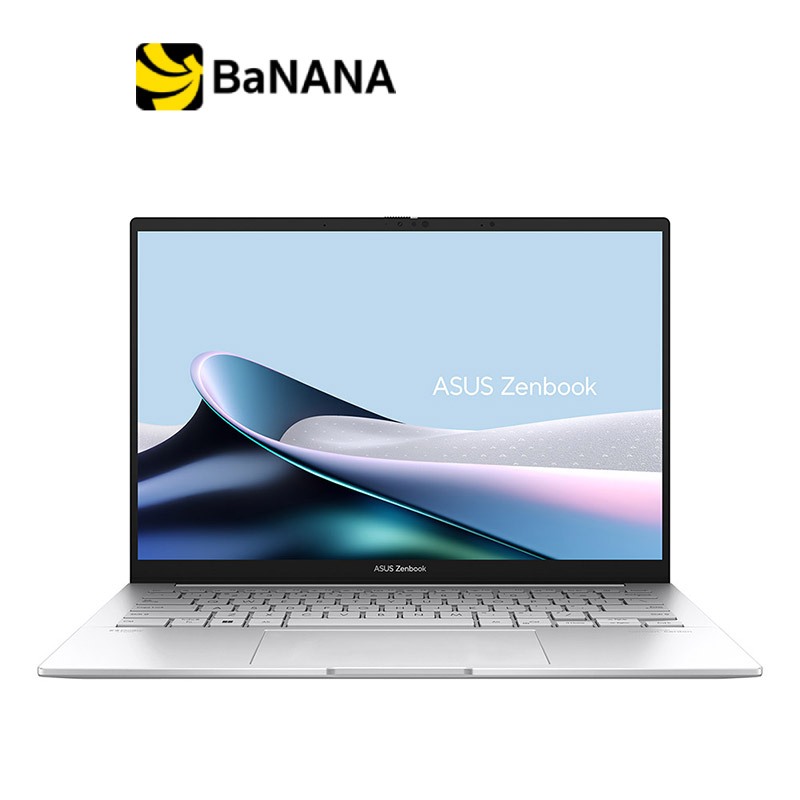 โน๊ตบุ๊ค Asus Zenbook 14 OLED UX3405MA-PP533WF Foggy Silver by Banana IT
