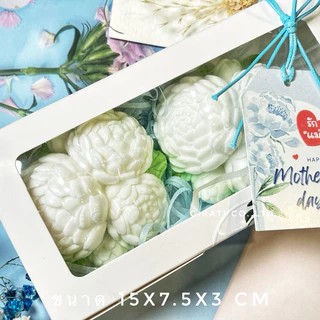 สบู่ดอกมะลิ ขนาด 130 กรัม (แพค 65gx2pcs.) กลิ่นมะลิสด