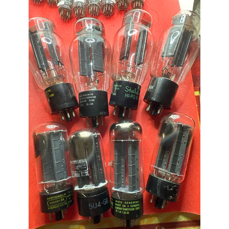 หลอด 5U4G, 5U4GB เป็นหลอด ใช้ทำภาคจ่ายไฟ คละยี่ห้อ