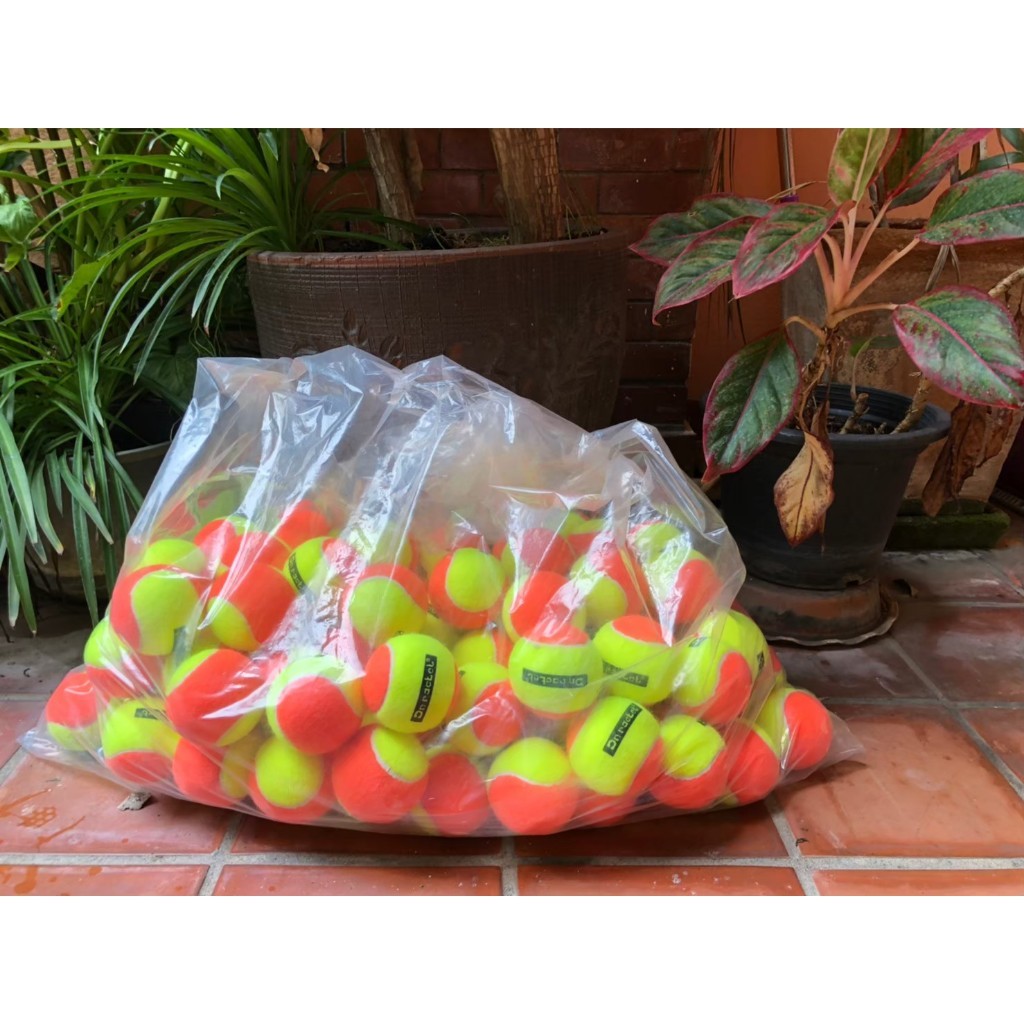 ลูกเทนนิสเด็ก-สีส้ม DrRacket(1x100 ลูก)/Kid Tennis Ball Stage 2-Orange เด็ก 6-8 ปี /บีชเทนนิส(DR04-4007)