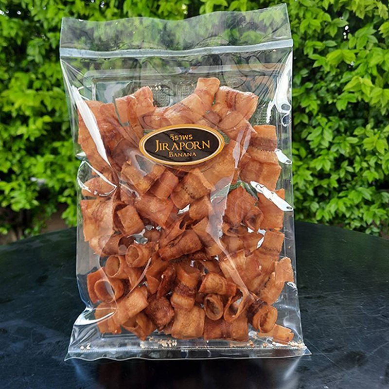 จิราพร กล้วยอยเนยหลอด กรุบกรอบ หวานหอมเนย (ขนาด 150g.) - JIRAPORNFOOD