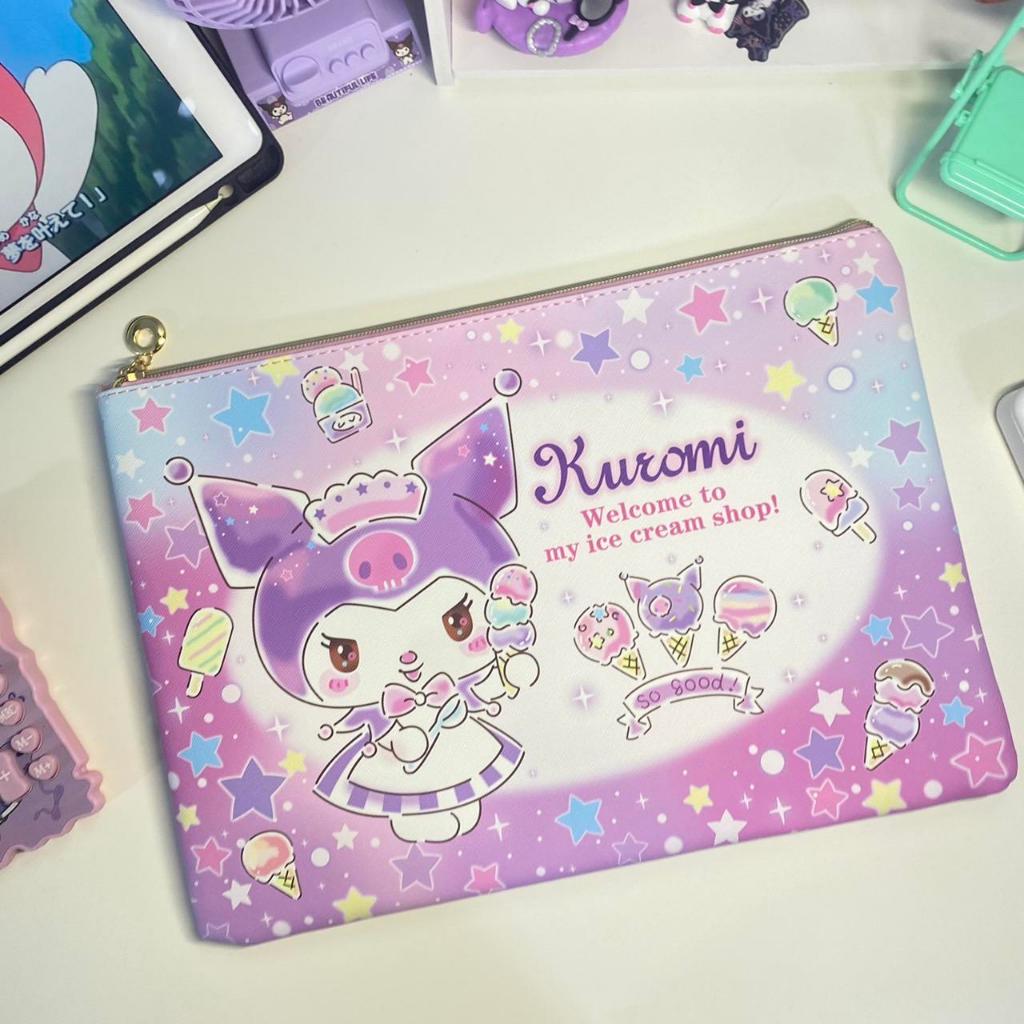 ‼️พร้อมส่ง‼️แฟ้มใส่เอกสาร ขนาดใส่ A4 แฟ้มSanrio ลายการ์ตูนน่ารัก ขนาด 35×25 ซม. - รูปที่ 2