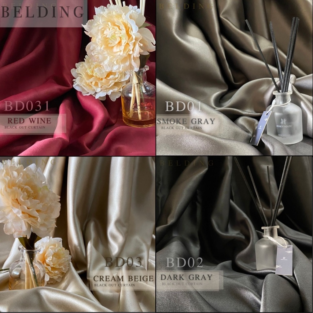 สีเทาอ่อนสำหรับกั้นห้อง ผ้าม่านสีน้ำตาล2.0เมตร ม่านสีเทาสีควัน3.0เมตร ผ้าม่านสีเทาเข้มพรีเมี่ยม