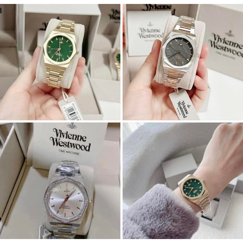 รุ่นฮิตที่ตามหา นาฬิกา Vivienne Westwood Ladies Limehouse Watch VV244GRGD