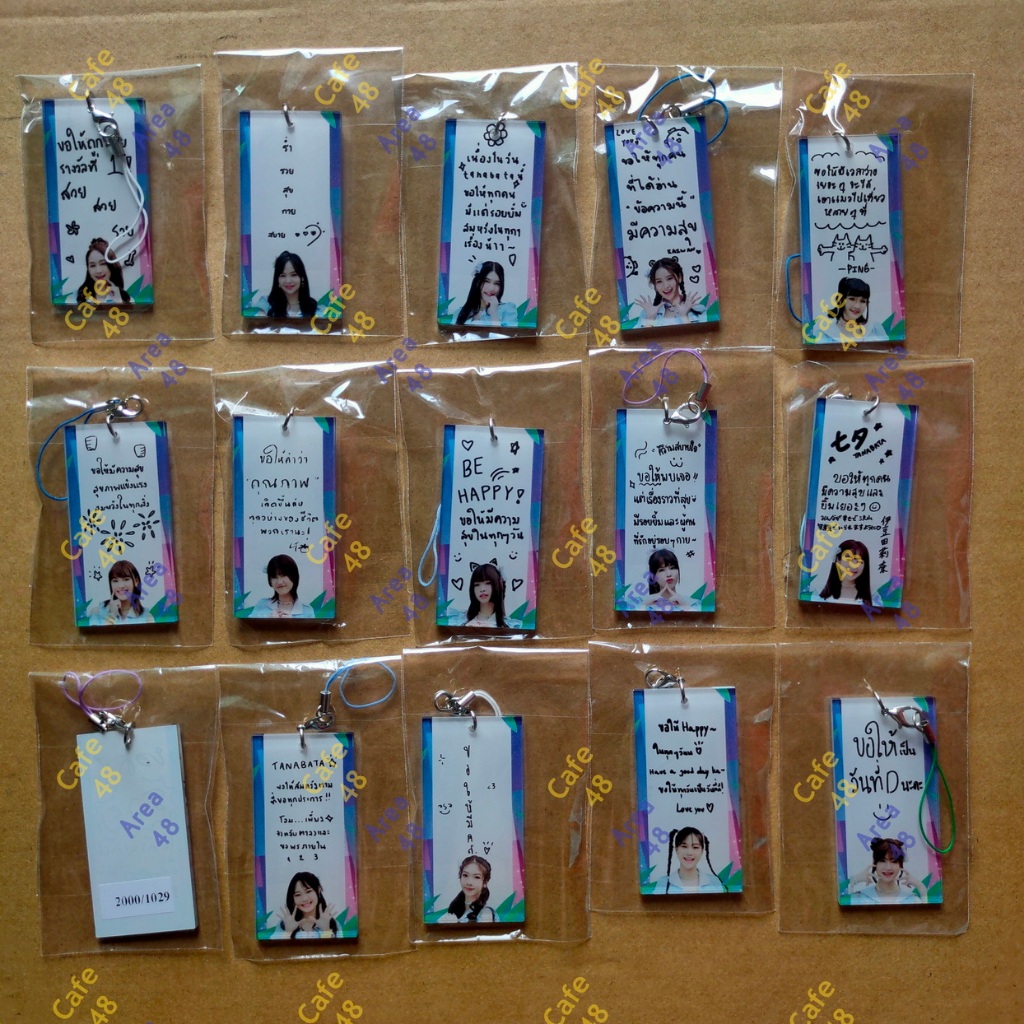 [ ลดราคา ] การ์ดอะคริลิค Tanabata 2023 (2/2) CGM48 เหมย มีน ลาติน พะแพง Cgm ทานาบาตะ Acrylic Card