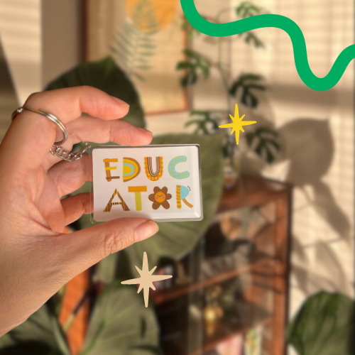 Educator Keychain | 6x4cm