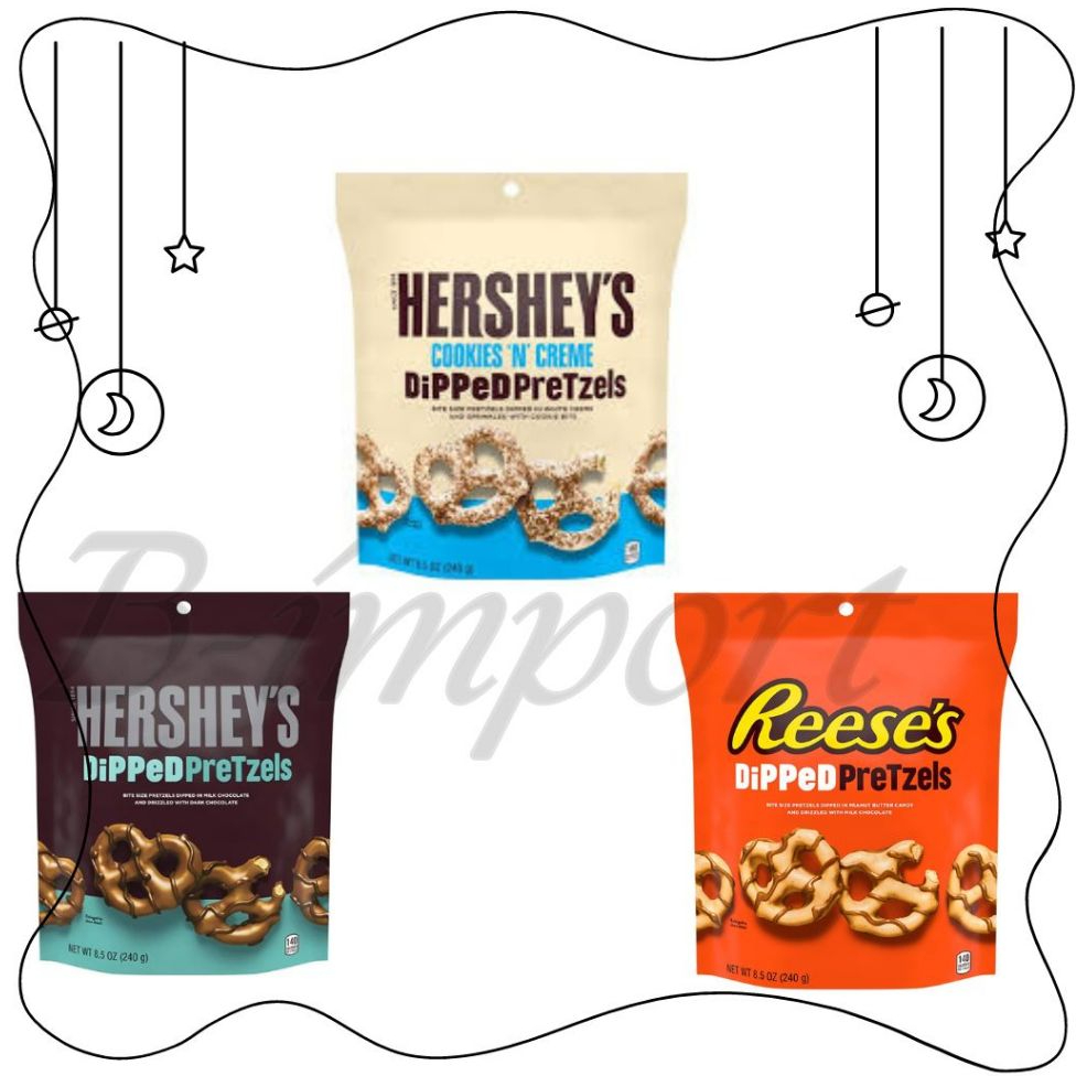 DIPPED PRETZELS (240 g) มี 3 รส